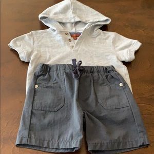 Used 7 For All Mankind Short Set